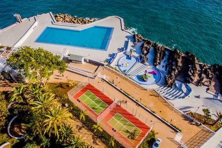 Ocean View/Duplex/Piscine/Tennis Zone Vip Funchal Buitenkant foto